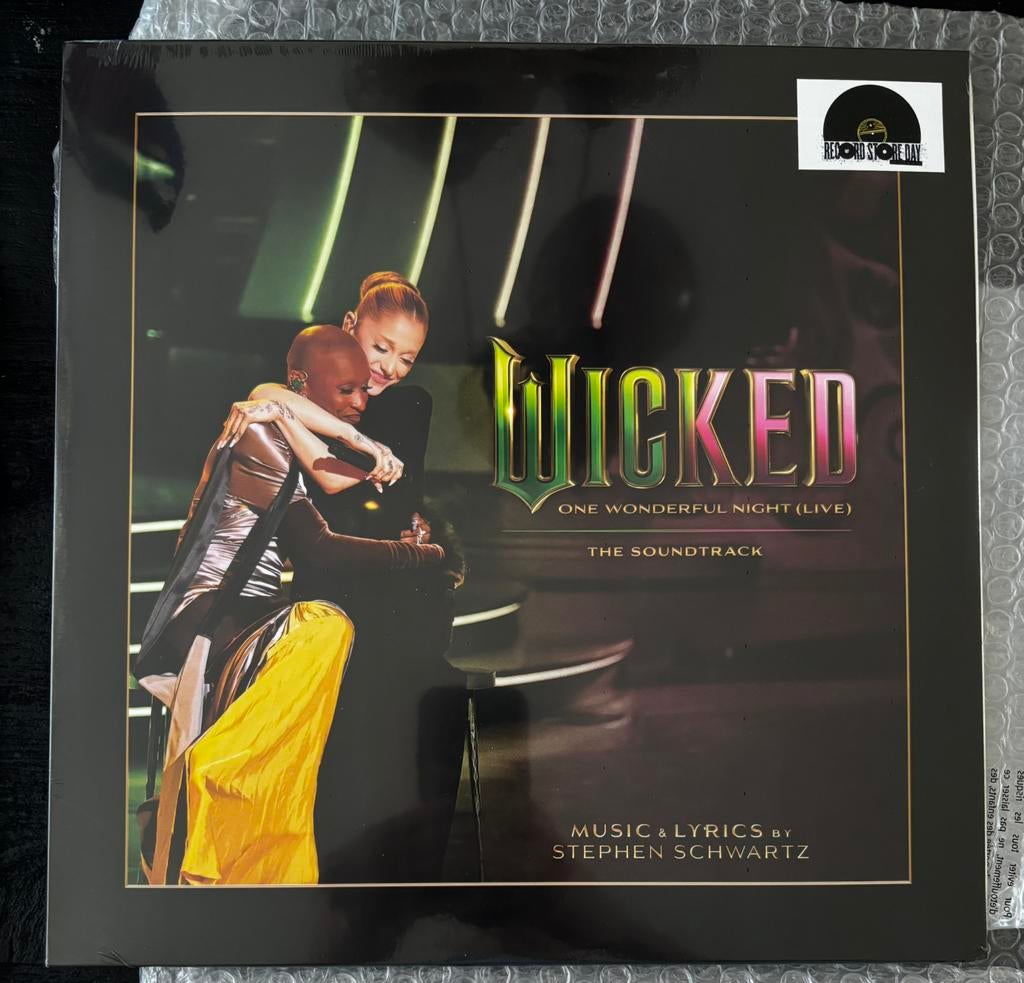 Wicked one wonderfull night live rsd vinyl ariane grande, Ophalen of Verzenden, Zo goed als nieuw, Overige formaten