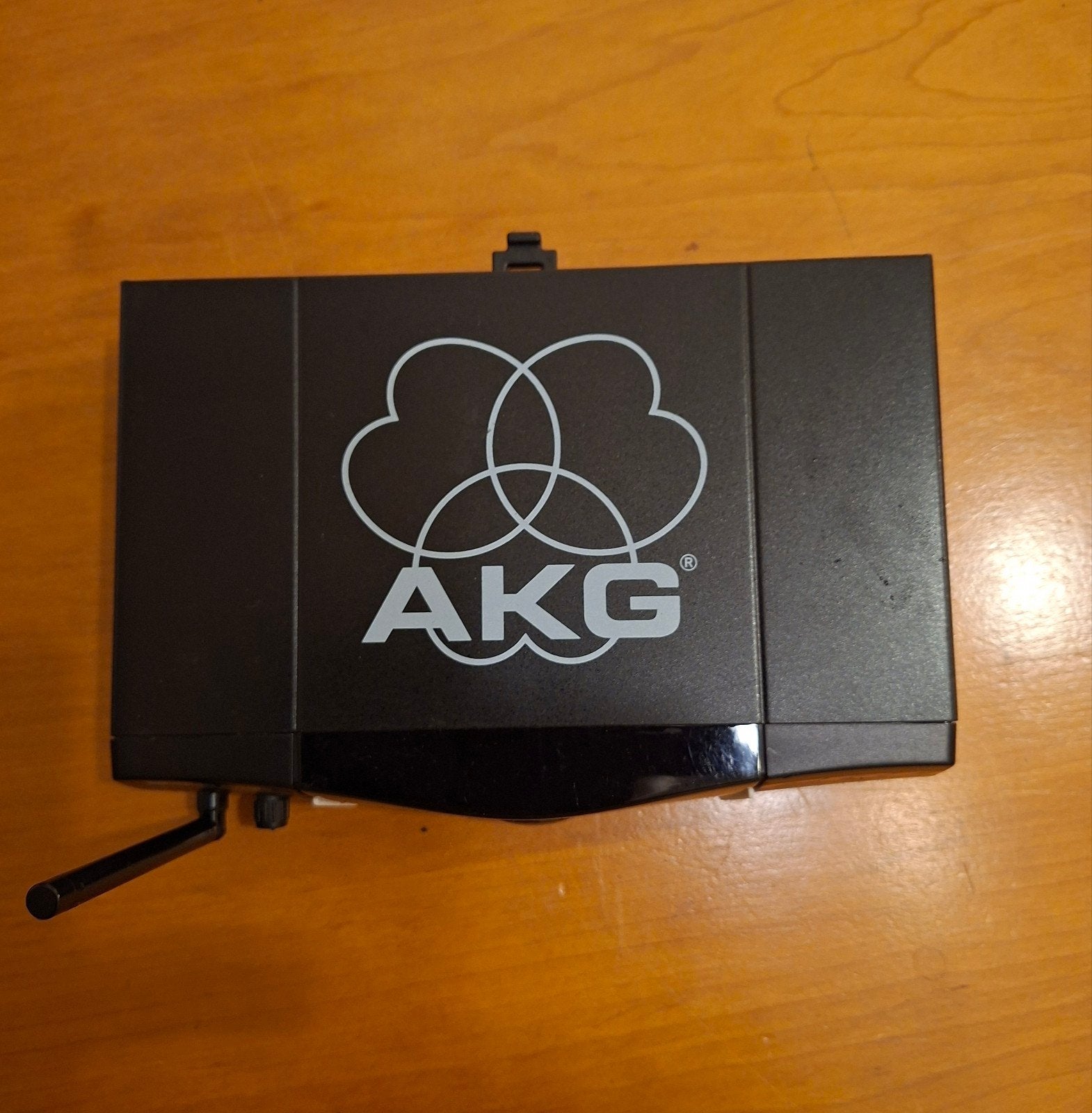 AKG wireless set, ontvanger,  adapter, zender,microfoon, Ophalen of Verzenden, Gebruikt