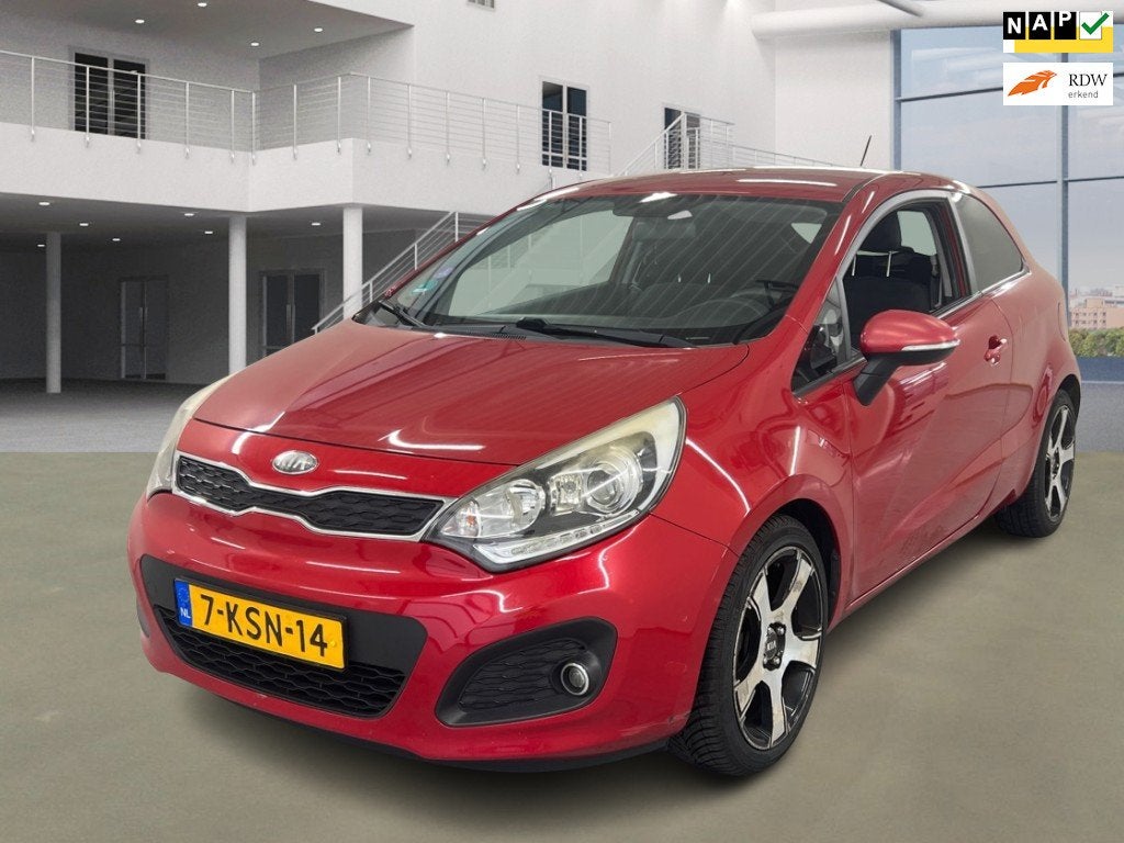 Kia Rio 1.2 CVVT Plus Pack, Auto's, Euro 5, 4 cilinders, Verwarmde buitenspiegels, Origineel Nederlands