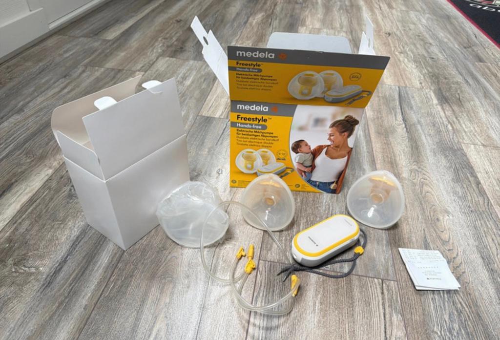 Borstkolf Medela met garantie, Kinderen en Baby's, Babyvoeding en Toebehoren, Ophalen of Verzenden, Zo goed als nieuw, Borstkolf