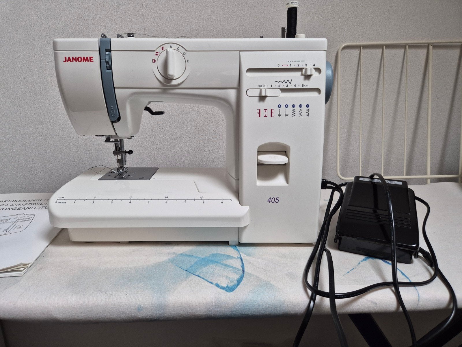 Janome Naaimachine Model 405 - Zo goed als nieuw, Ophalen