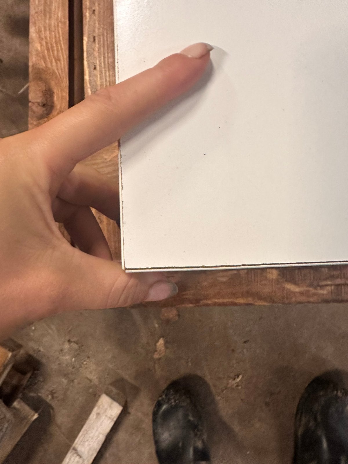 Ikea linnmon tafelblad/ bureau blad. 2 poten, Ophalen, Zo goed als nieuw