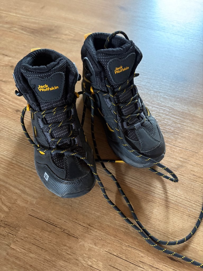 Jack Wolfskin Wandelschoenen/Bergschoenen maat 27, Sport en Fitness, Bergsport en Wandelen, Ophalen, Zo goed als nieuw, Schoenen