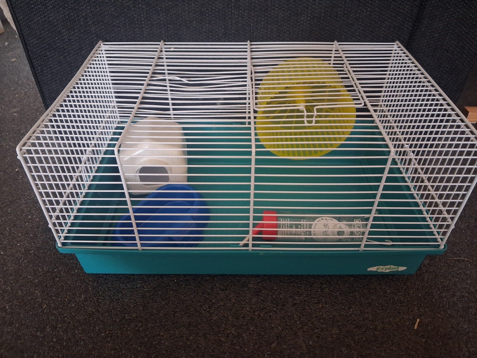 Mooi bijna nieuw hok van ferplast, Hok, Ophalen, Minder dan 60 cm, Muis