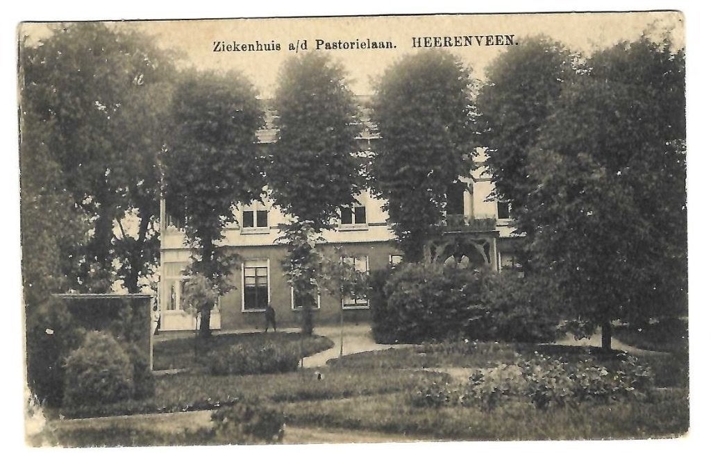 Heerenveen - Ziekenhuis a/d Pastorielaan, Verzenden, Voor 1920, Gelopen, Friesland
