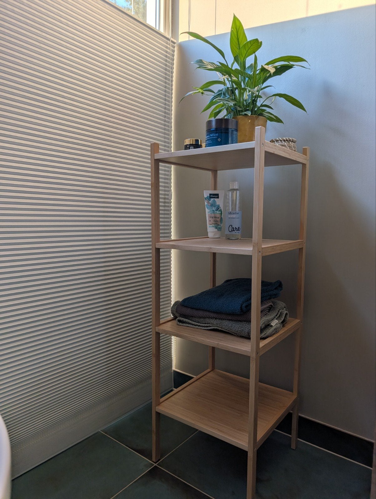 RÅGRUND Stellingkast - bamboe 37x37x104 cm, Huis en Inrichting, Woonaccessoires | Wandplanken en Boekenplanken, Ophalen, Zo goed als nieuw