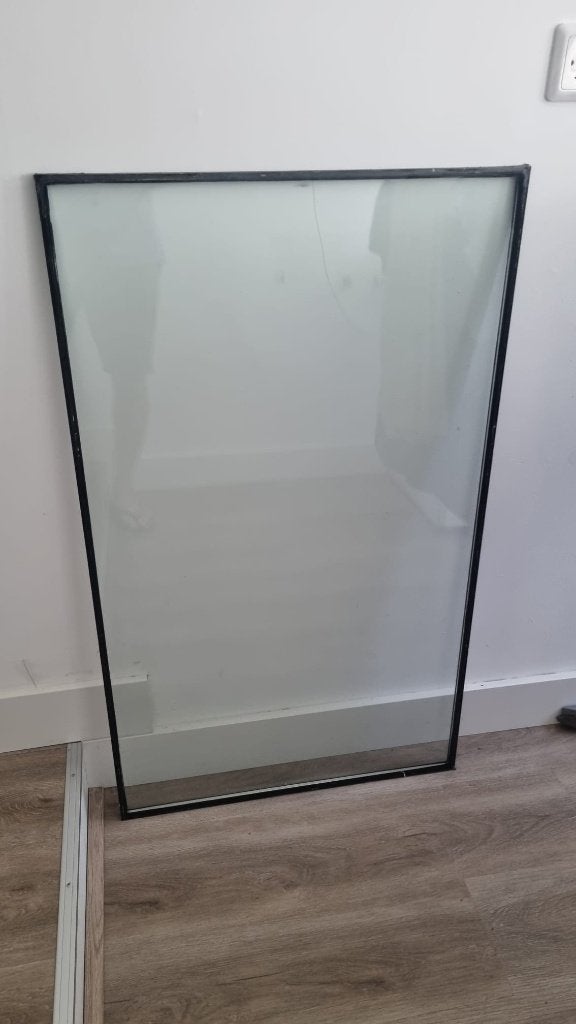 dubbel glas - 102,6 x 61, Doe-het-zelf en Verbouw, Glas en Ramen, Ophalen, Gevelraam of Ruit, Minder dan 80 cm, 80 tot 120 cm