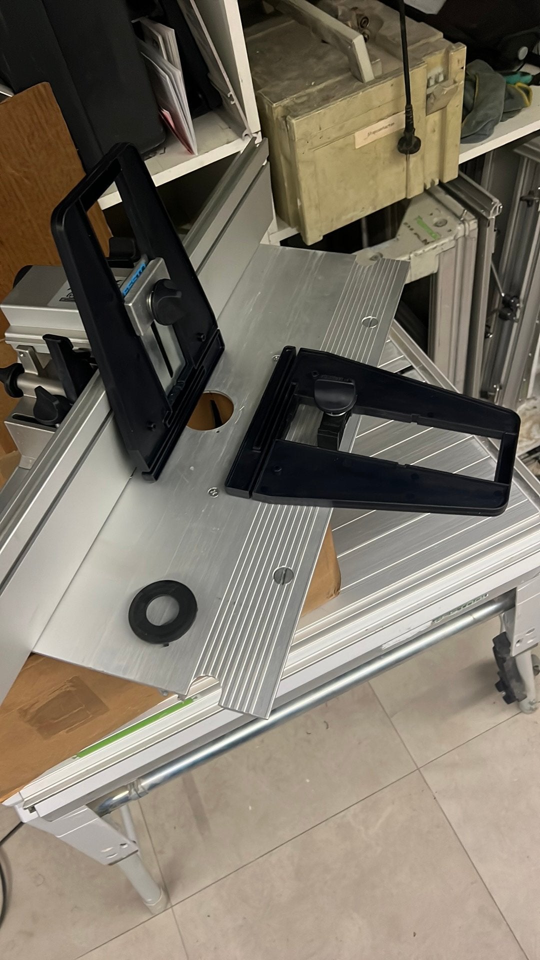 Festool of freesmodule, Ophalen of Verzenden, Zo goed als nieuw, Metaaldraaibank