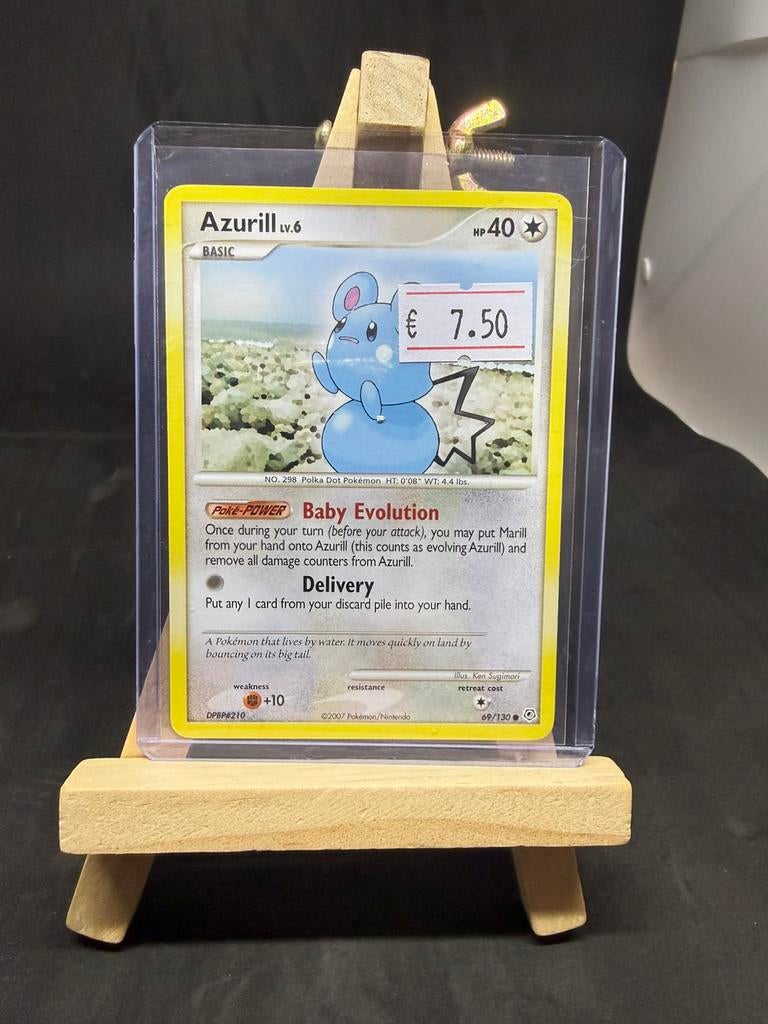 Azurill lv.6 nm/nm, Ophalen of Verzenden, Zo goed als nieuw