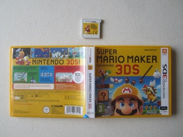 Mario Maker Mariomaker Nintendo 3DS 3-ds, 1 speler, Nieuw, Ophalen of Verzenden, Vanaf 3 jaar