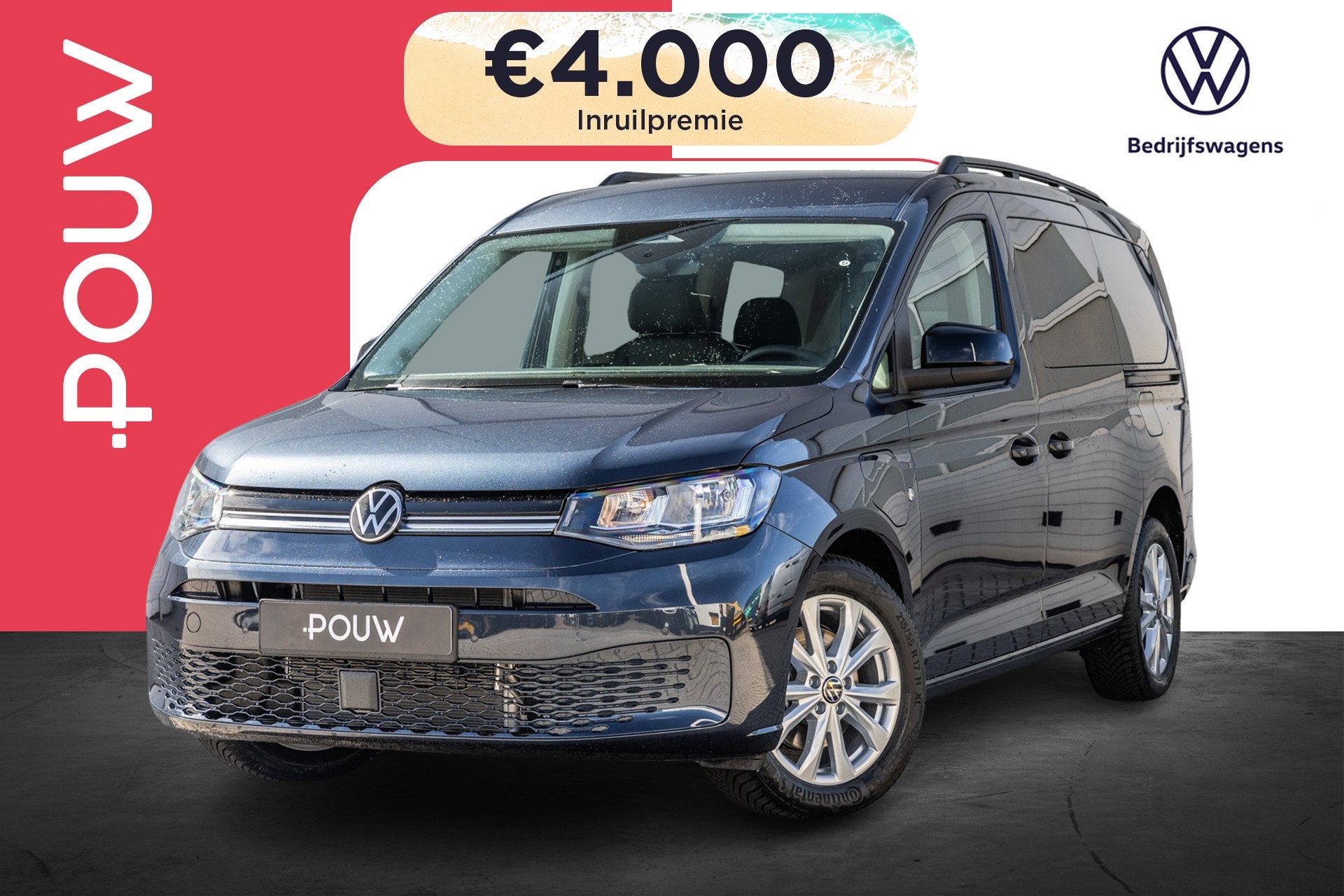 Volkswagen Caddy Kombi Maxi 1.5 TSI 150pk Hybride Life | Tre