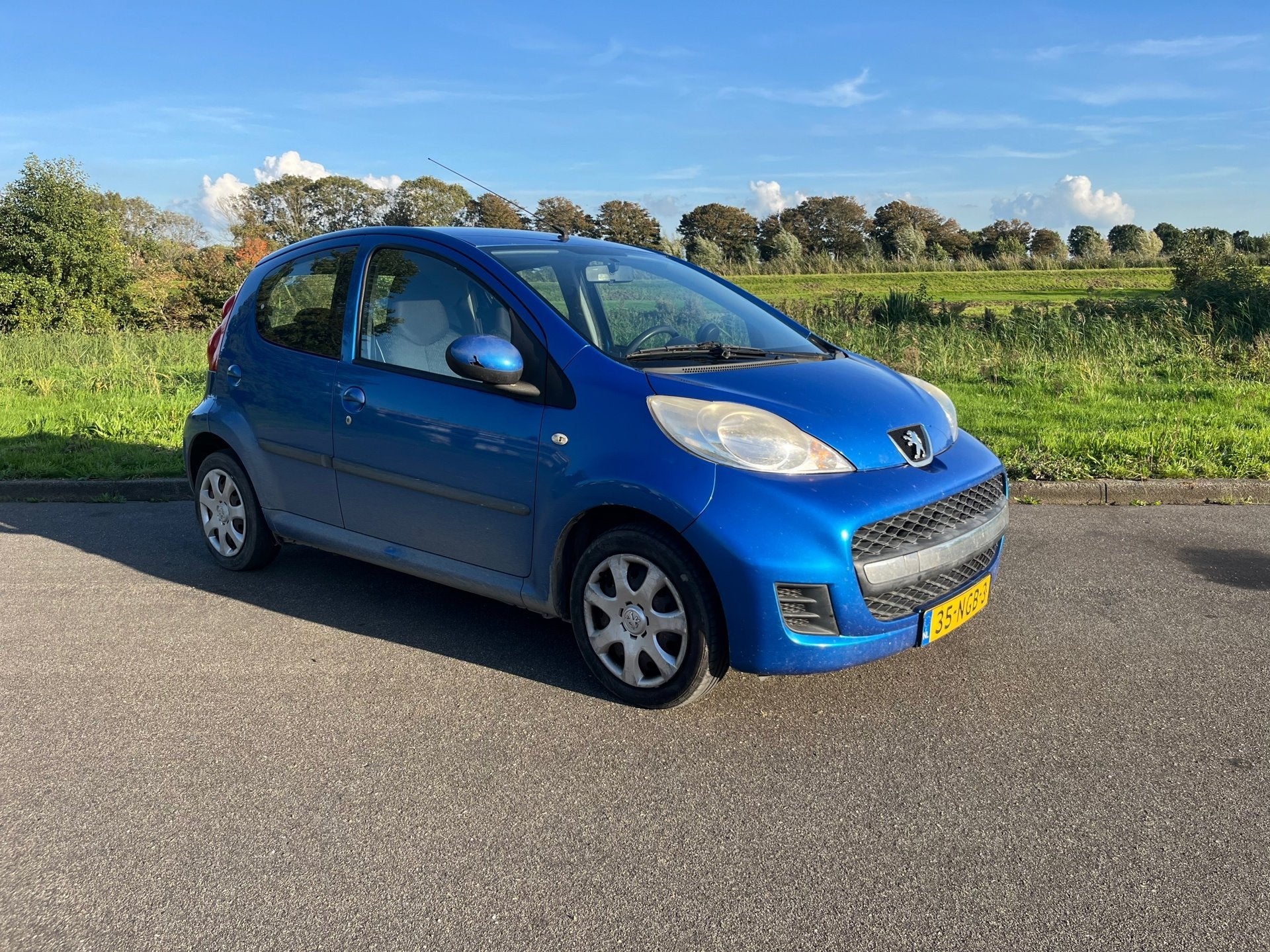 Peugeot 107 1.0-12V XS BJ 2010 AUTOMAAT AIRCO, Auto's, Gebruikt, 68 pk, Origineel Nederlands, Bedrijf