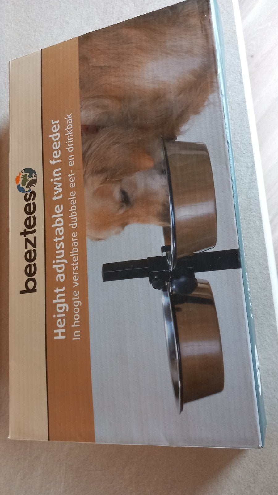 Honden eet en drinkbak, Ophalen, Nieuw