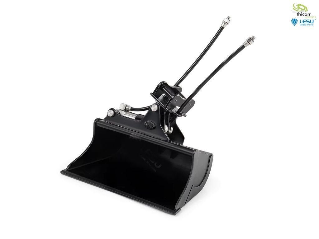 Hydraulische kantelbak voor minigraver Lesu RC 1/14, Ophalen of Verzenden, Nieuw, Schaal 1:14, Onderdeel