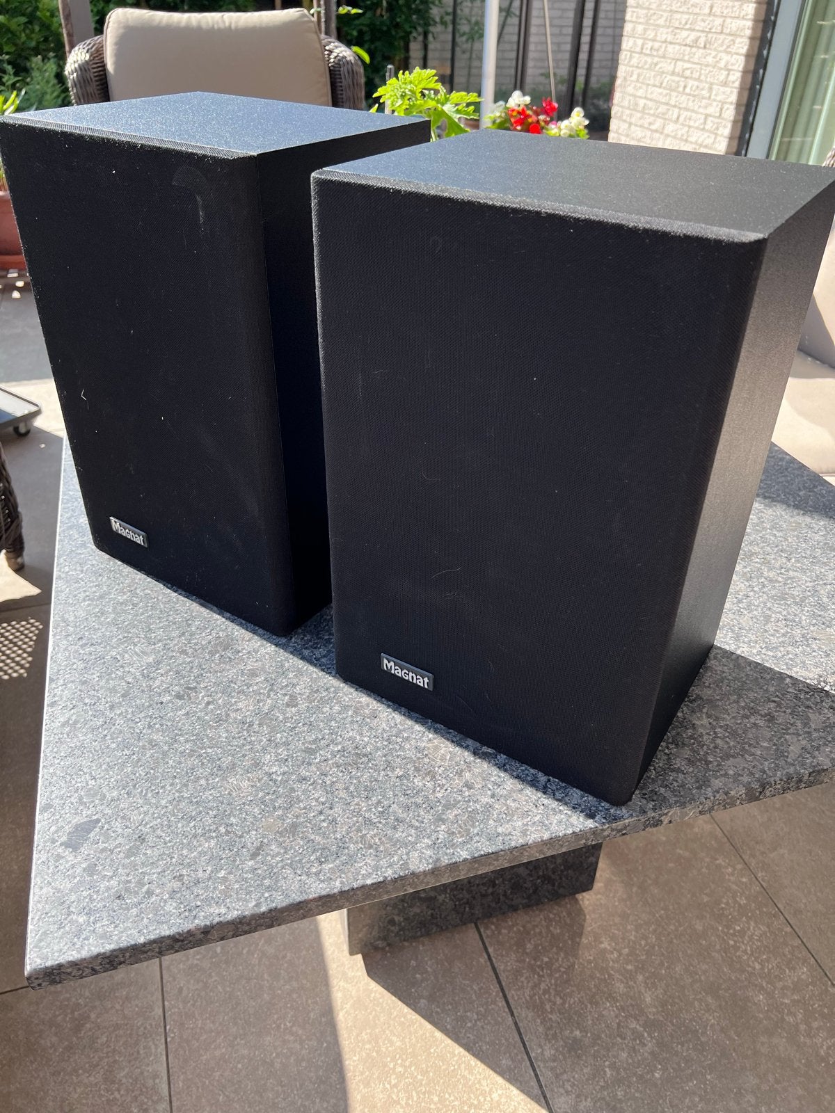 Magnat MIG-Ribbon 2A Boekenplank Luidsprekers, Gebruikt, Magnat, Ophalen of Verzenden, 60 tot 120 watt