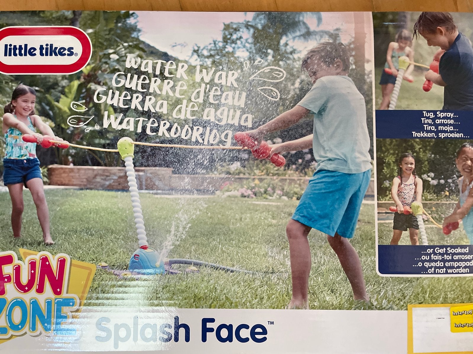 Little Tikes Fun Zone Splash Face Waterpret Nieuw in doos, Ophalen, Nieuw