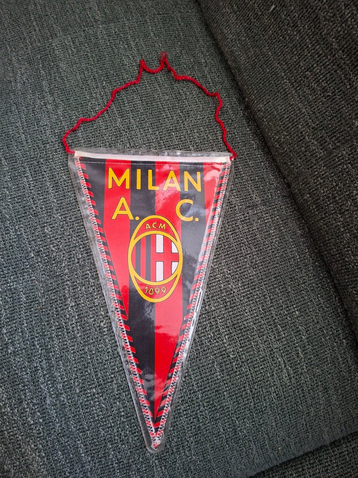 AC Milan vaan, Ophalen of Verzenden, Buitenlandse clubs, Vaantje of Sjaal