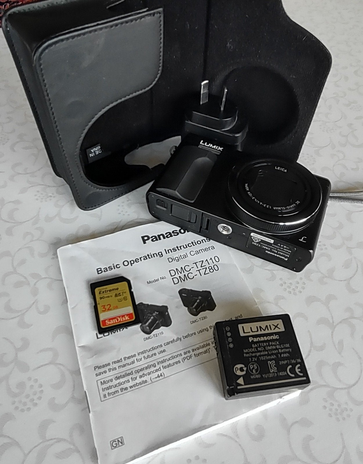 Panasonic Lumix, Ophalen of Verzenden, Zo goed als nieuw, Compactcamera, Geheugenkaart