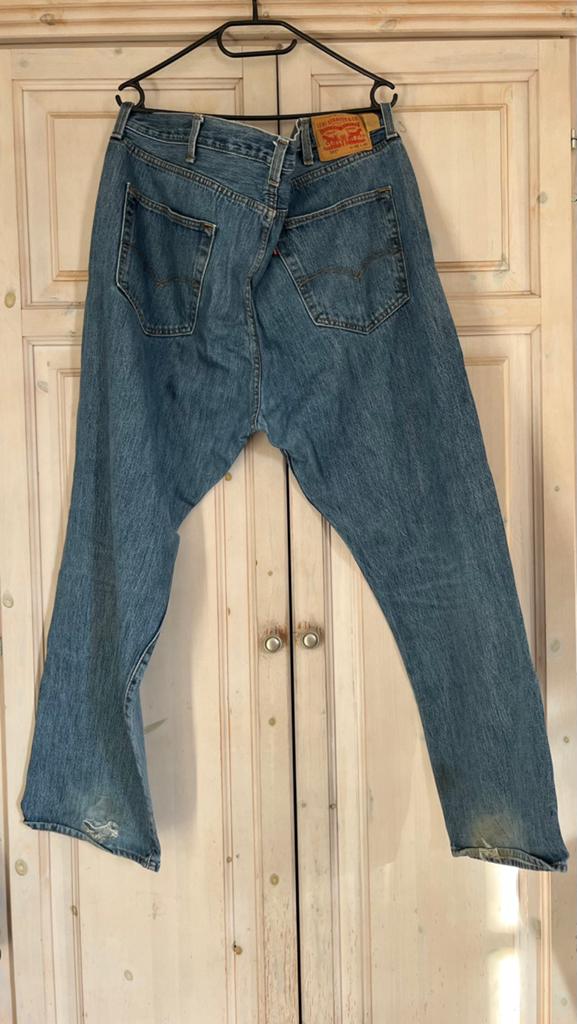 Levi’s 501 jeans maat 42/30, Kleding | Heren, Ophalen of Verzenden, Zo goed als nieuw, Overige maten, Blauw