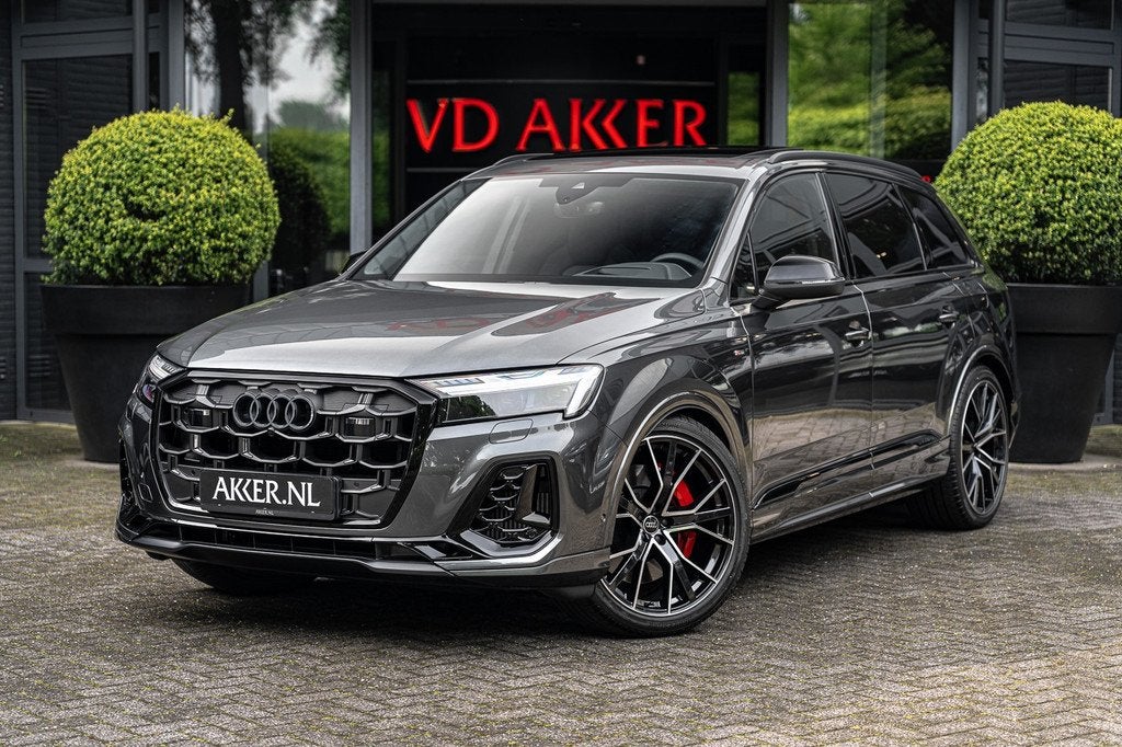 Audi Q7 60 TFSI e Massage | Achterasbesturing | Alcantara He, Auto's, Audi, Bedrijf, Te koop, Q7, Achteruitrijcamera, Android Auto