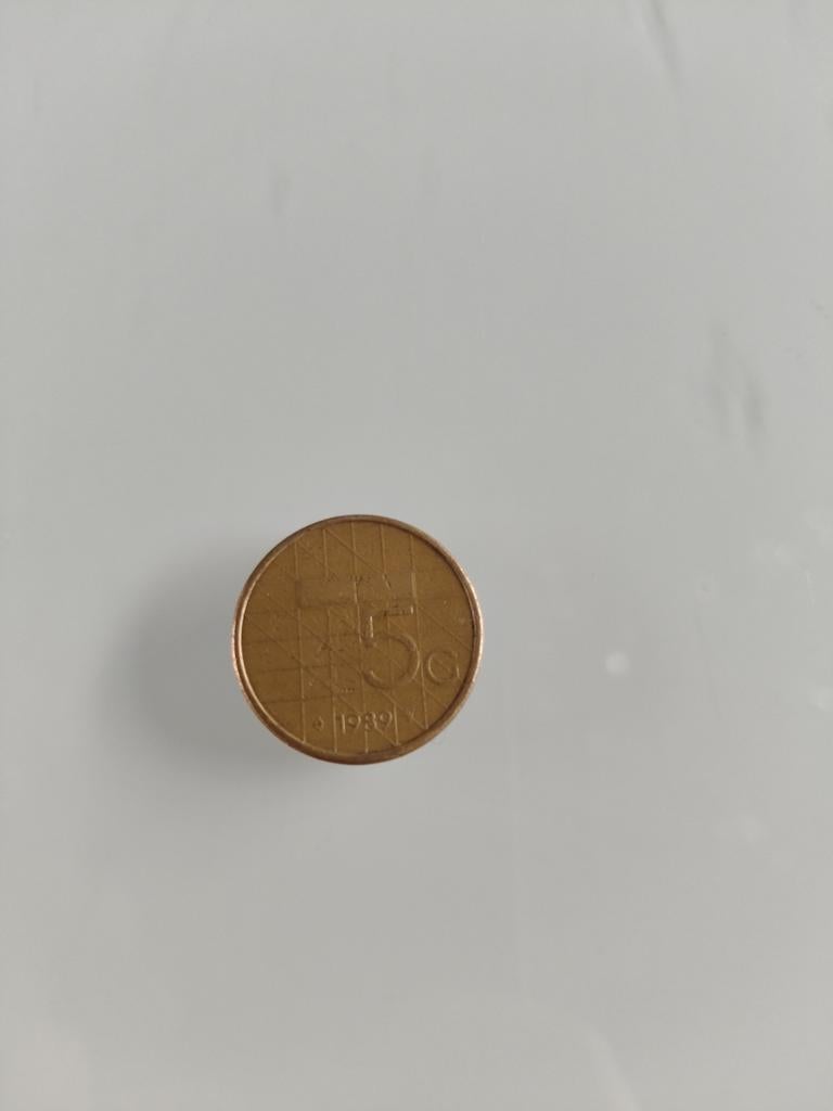 Nederlandse 5 cent munt uit 1980, Ophalen, Koningin Beatrix, 5 cent, Losse munt