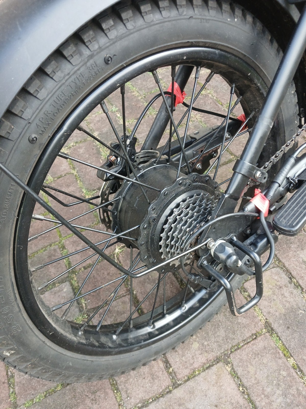 CrossBoss E-bike Fatbike - Zo goed als nieuw., Ophalen