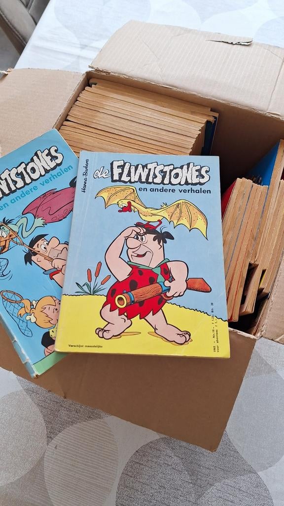 Stripboeken van de Flinstones, Meerdere comics, Ophalen of Verzenden, Gelezen, Europa