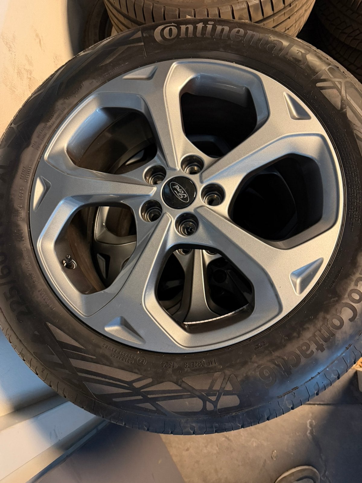 Originele Ford Kuga phev velgen incl tmps 18 inch, 18 inch, Banden en Velgen, Nieuw, Ophalen of Verzenden