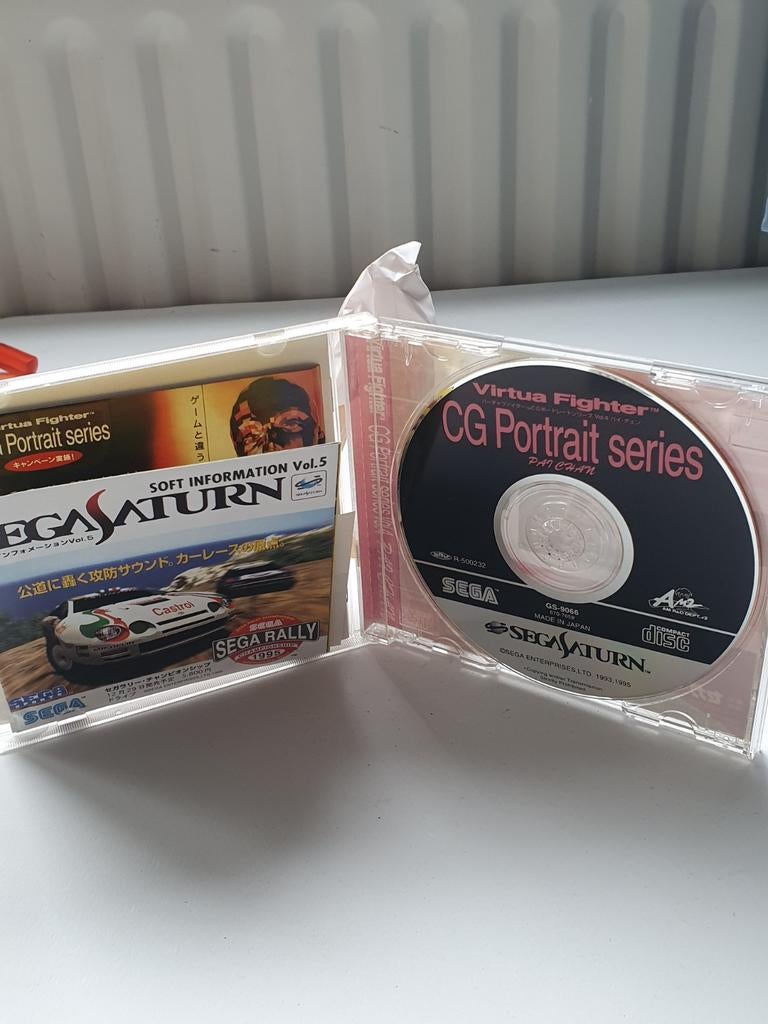 Virtua Fighter CG Portrait Series Sega Saturn, Gebruikt, Vechten, 1 speler, Ophalen of Verzenden