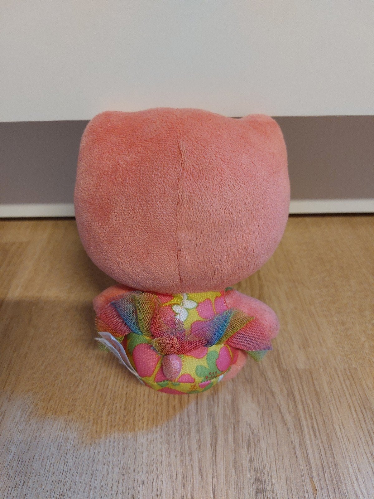 Hello kitty knuffeltje roze 16 cm, Ophalen of Verzenden