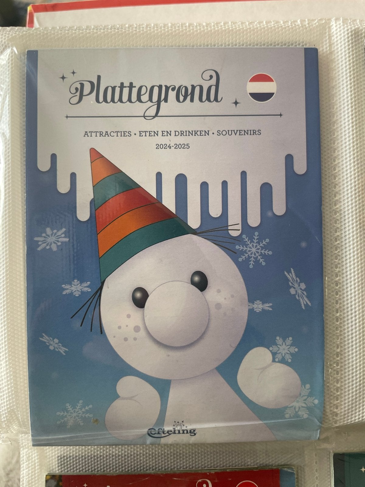 Efteling Plattegrond 2024-2025 - Nieuw in verpakking, Ophalen of Verzenden, Nieuw, Gebruiksvoorwerp