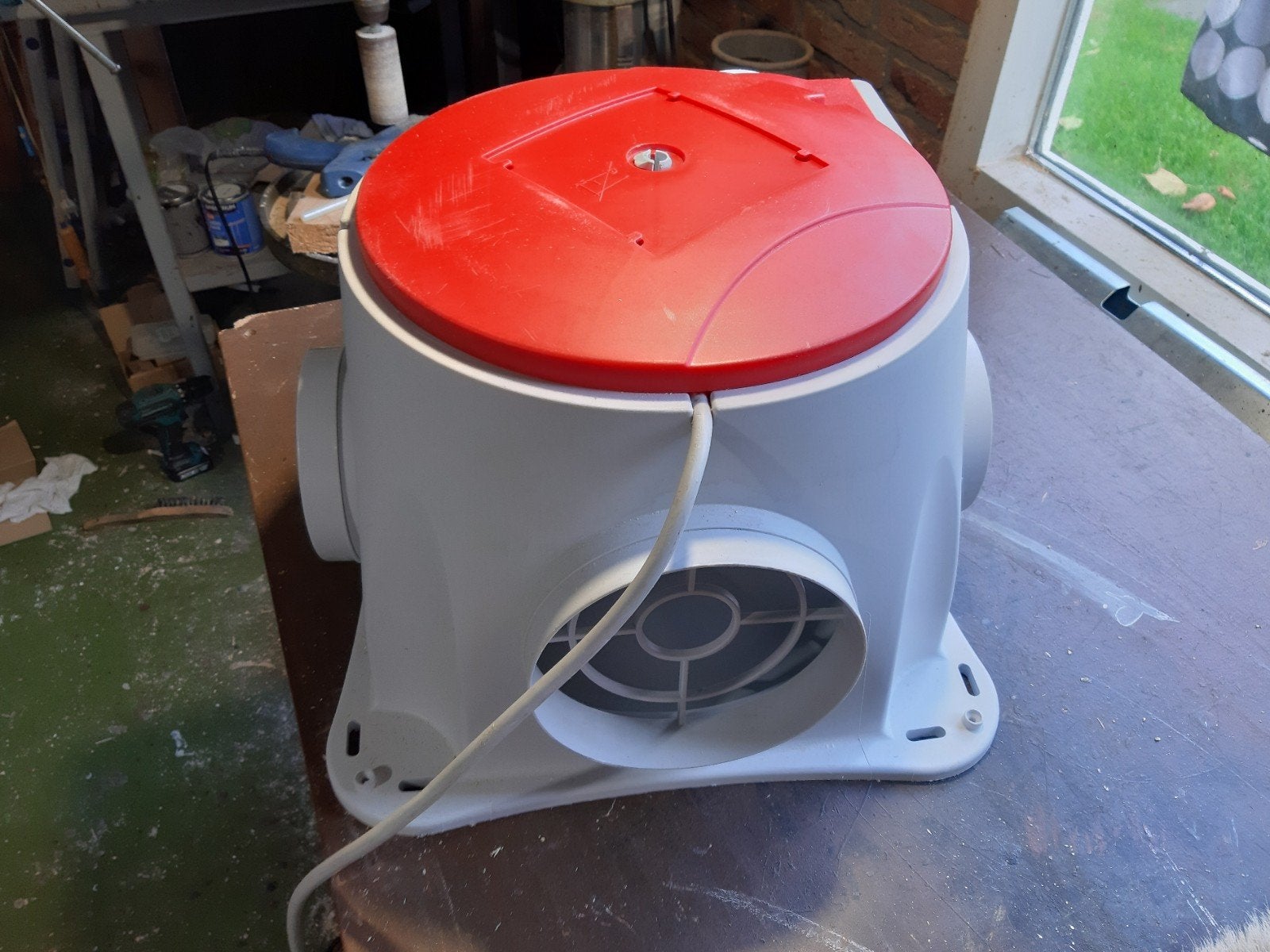 Zehnder ComfoFan S P met Perilex stekker, 420m3/u, Ophalen, Gebruikt, Ventilator en Afzuiger