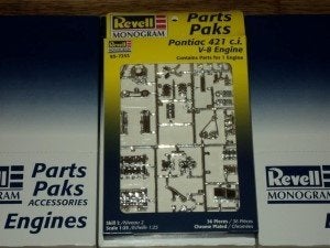 Bouwdoos Pontiac 421ci engine Parts Pack Revell, Auto, Revell, Groter dan 1:32, Nieuw