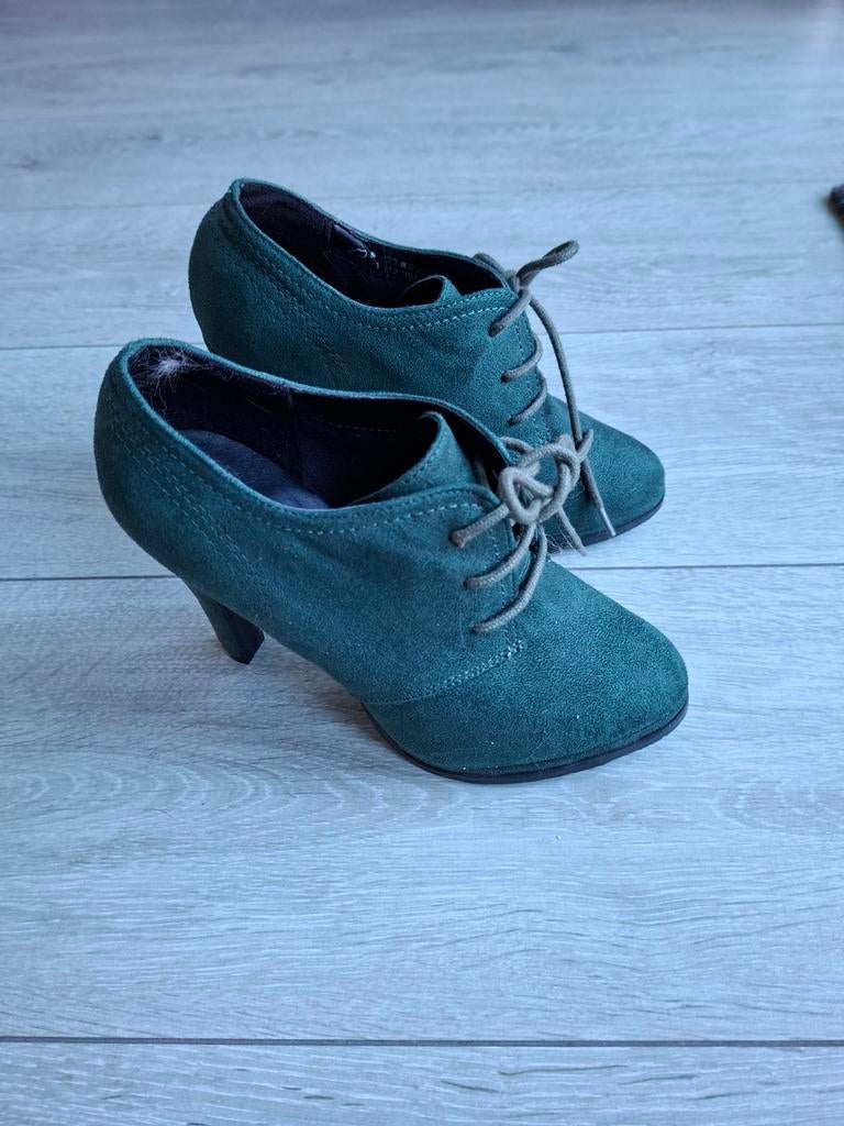 Hak schoenen  groen, Kleding | Dames, Schoenen, Ophalen, Zo goed als nieuw, Groen