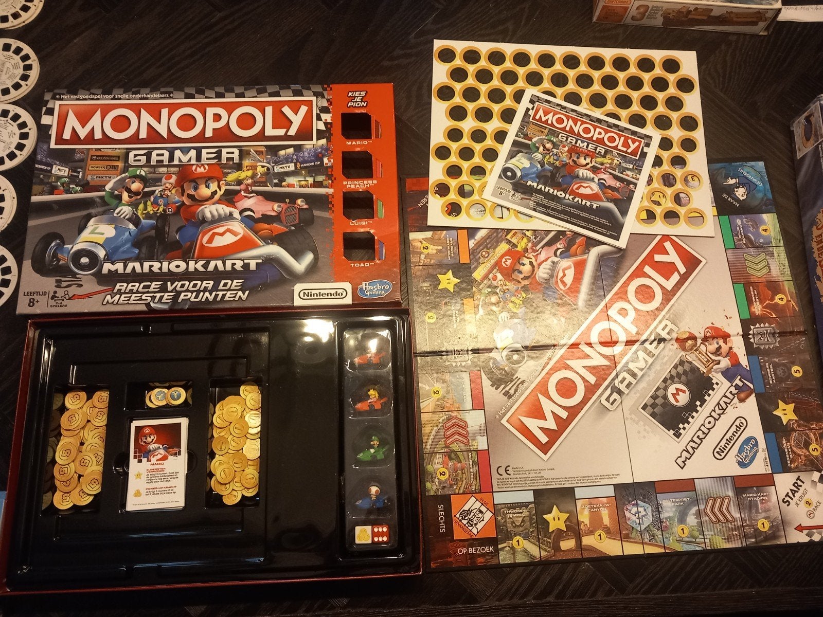 Monopoly Gamer Mario Kart - Race voor de Meeste Punten, 1027 Newport Ave, Pawtucket, RI 02861, USA, Ophalen of Verzenden, Zo goed als nieuw