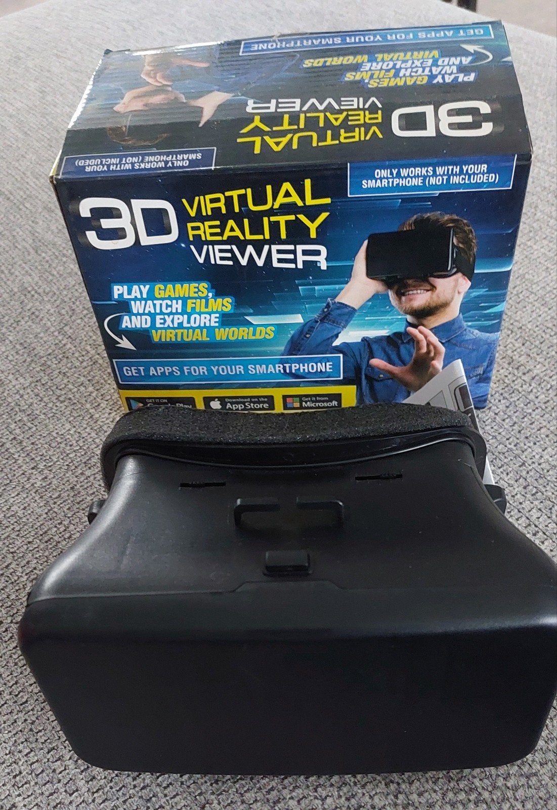 3D Virtual Reality Viewer voor Smartphone, Ophalen of Verzenden, Zo goed als nieuw, VR-bril, Overige platformen
