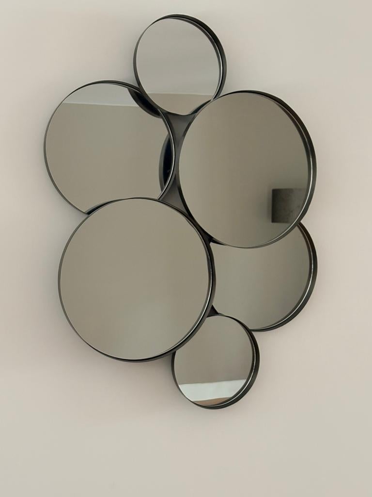 Ronde bollen spiegel, Ophalen of Verzenden, Rond, 50 tot 75 cm, Minder dan 100 cm