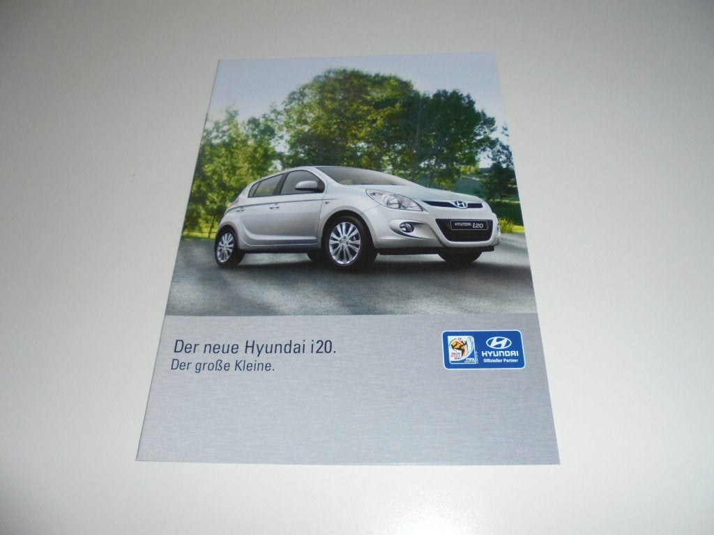 brochure Hyundai i20  2010, Ophalen of Verzenden, Nieuw, Overige merken