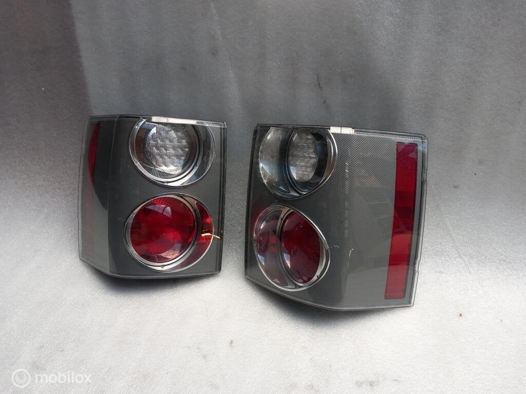 Achterlichten Range Rover L322 Vogue Rood / Wit Achterlicht, Auto-onderdelen, Verlichting, Land Rover, Ophalen of Verzenden, Gebruikt