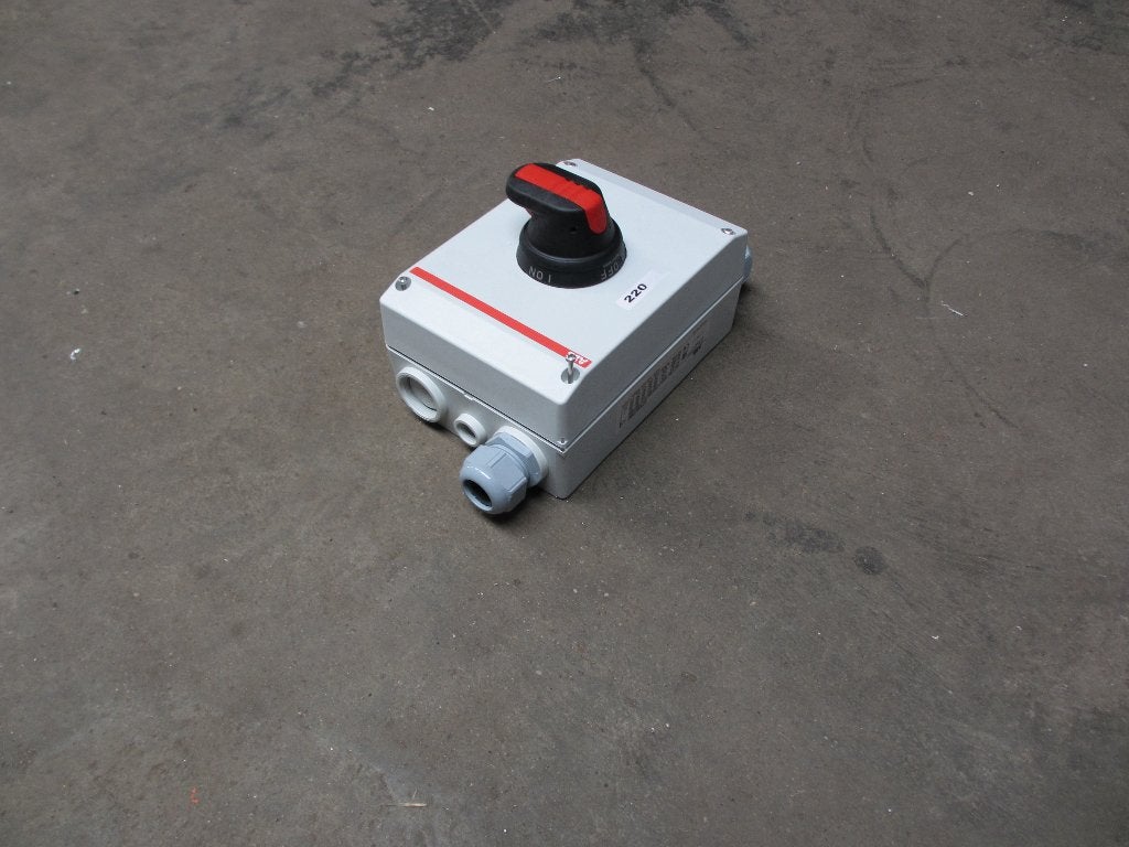 Industriële hoofschakelaar nieuw krachtstroom abb 25A 400V, Ophalen of Verzenden, Nieuw, ABB, Schakelaar