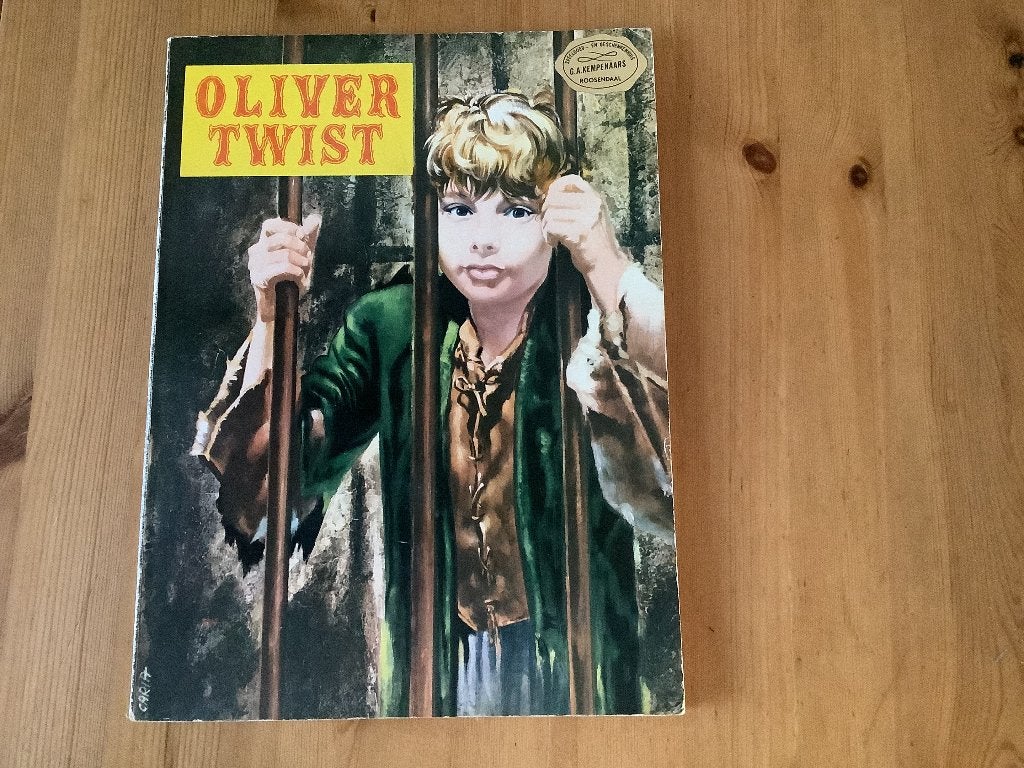 Charles Dickens, Oliver Twist, Nederlands, stripverhaal, Antiek en Kunst, Ophalen of Verzenden, Charles Dickens