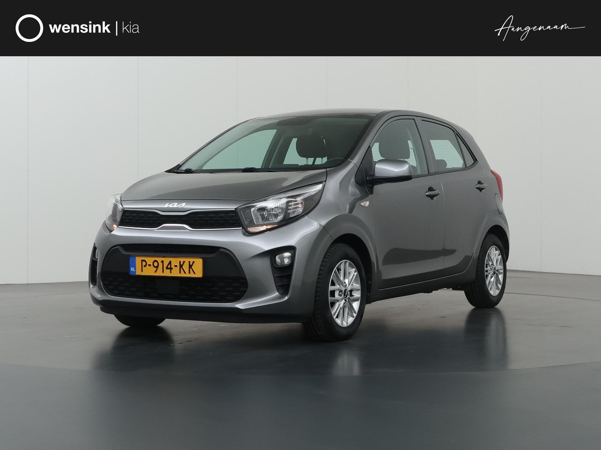Kia Picanto 1.0 DPi DynamicLine | Navigatie | Parkeercamera, Auto's, Voorwielaandrijving, Stof, Gebruikt, 4 stoelen