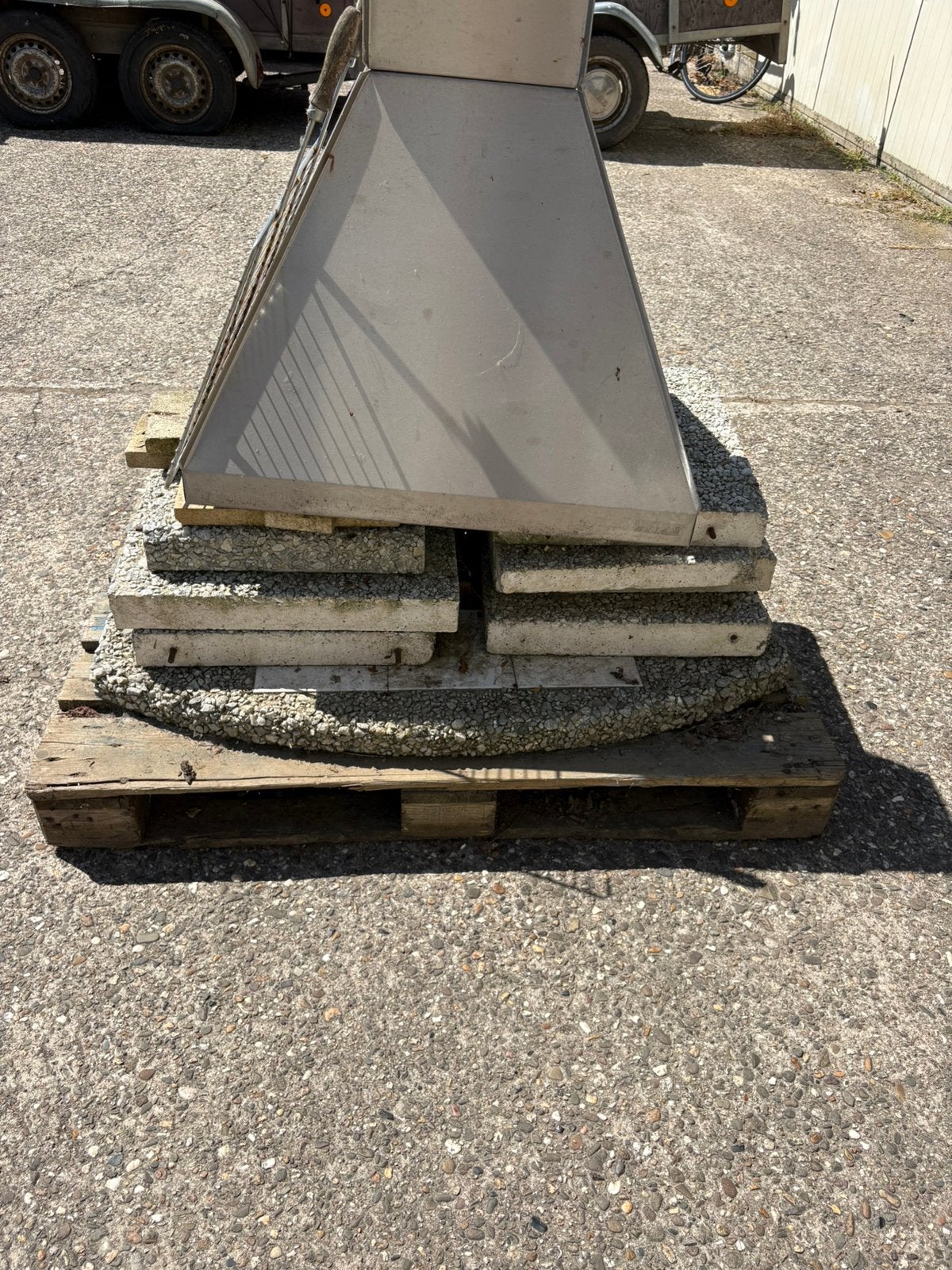 Buiten kachel / Bbq, Ophalen, Gebruikt