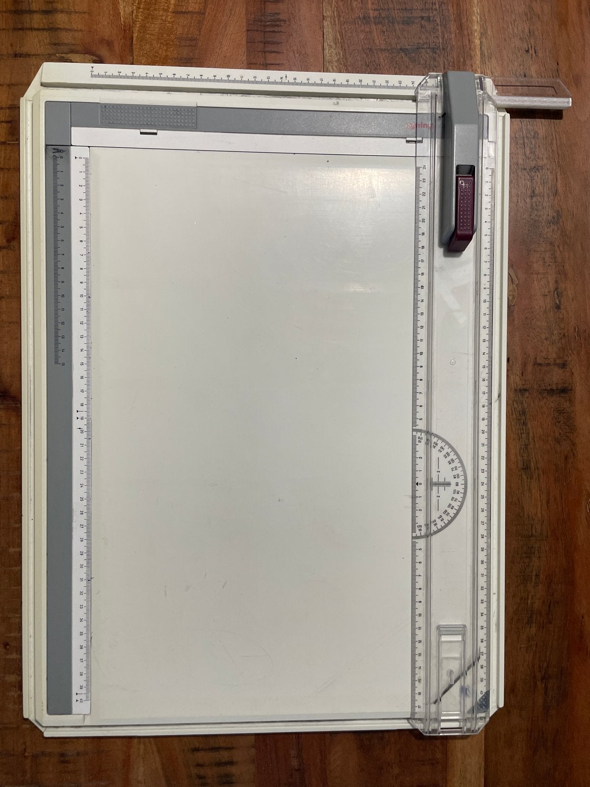 Rotring Rapid Tekentafel A3 met parallelle liniaal, Ophalen of Verzenden, Zo goed als nieuw, Minder dan 130 cm