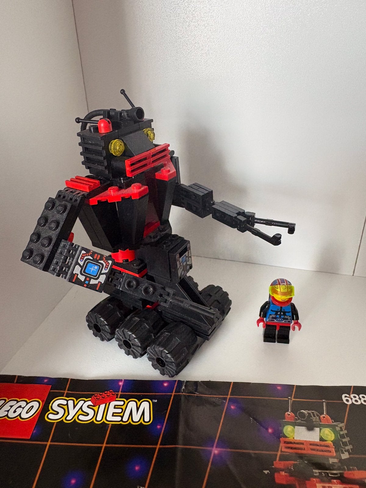 Lego System 6889 Recon Robot met minifiguur en instructies, Kinderen en Baby's, Speelgoed | Duplo en Lego, Gebruikt, Lego, Ophalen of Verzenden