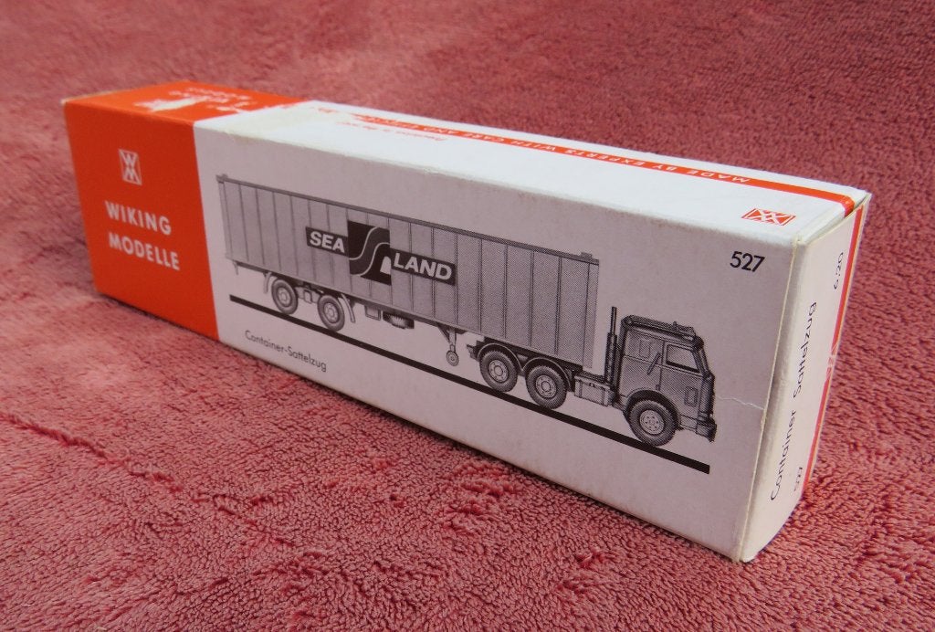 Wiking 527. Sealand container truck., Overige merken, Gelijkstroom of Wisselstroom, Overige typen, Ophalen of Verzenden