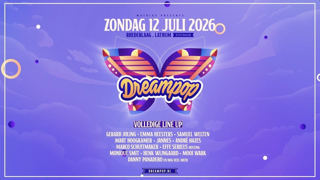 2 vip tickets dreampop, Twee personen, Juli