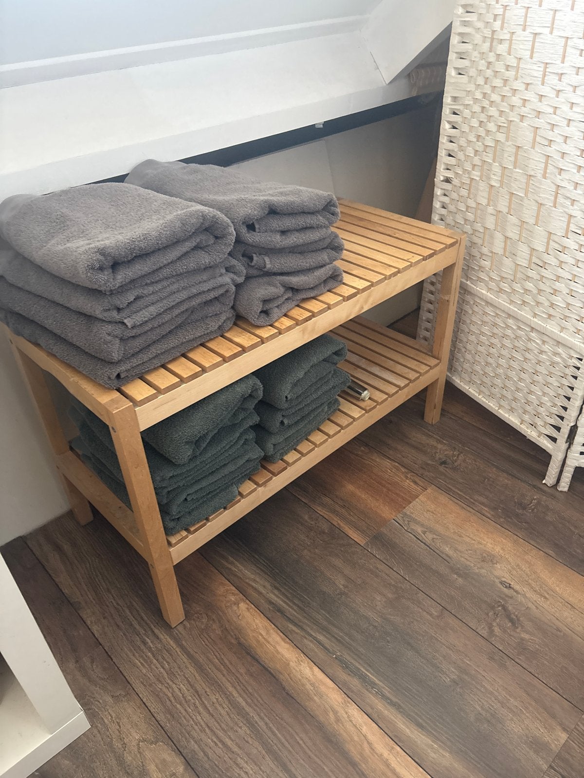IKEA houten kastje/rekje, Ophalen, Gebruikt