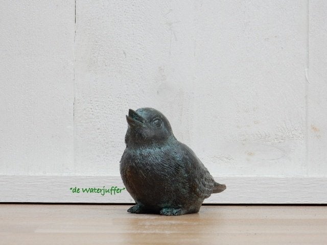 192* bronzen vogel (Boven €75 geen verzendkosten), Tuin en Terras, Tuinbeelden, Ophalen of Verzenden, Nieuw, Overige materialen