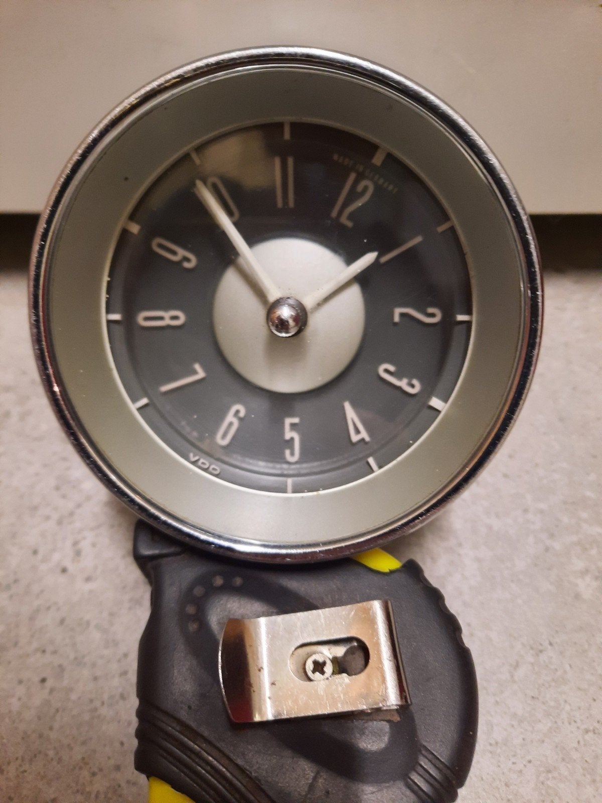 klok  6volt VDO VW type 3 notchback squarback, Ophalen of Verzenden, Gebruikt, Oldtimer onderdelen